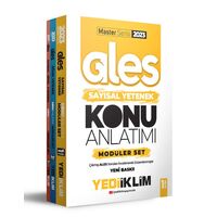 Yediiklim 2023 Master Serisi Ales Konu Anlatımlı Modüler Set (3 Kitap)