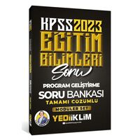 Yediiklim 2023 KPSS Eğitim Bilimleri Program Geliştirme Tamamı Çözümlü Soru Bankası