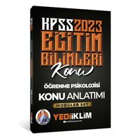 Yediiklim 2023 KPSS Eğitim Bilimleri Öğrenme Psikolojisi Konu Anlatımı
