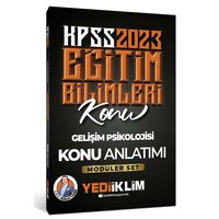 Yediiklim 2023 KPSS Eğitim Bilimleri Gelişim Psikolojisi Konu Anlatımı