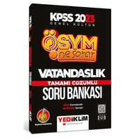 Yediiklim 2023 KPSS Ösym Ne Sorar Vatandaşlık Tamamı Çözümlü Soru Bankası