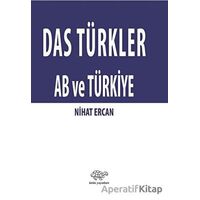 Das Türkler AB ve Türkiye - Nihat Ercan - Ürün Yayınları