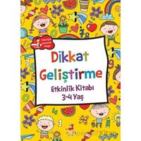 Dikkat Geliştirme - Etkinlik Kitabı (3-4 Yaş) - Rose Mary Samanoğlu - Olimpos Çocuk