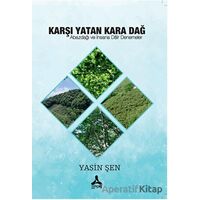Karşı Yatan Kara Dağ - Yasin Şen - Sonçağ Yayınları