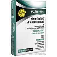 2023 KPSS ÖABT Din Kültürü ve Ahlak Bilgisi - İmam Hatip Lisesi Meslek Lisesi Konu Anlatımlı