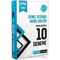 Pegem 2023 KPSS Genel Yetenek Genel Kültür 10 Deneme Çözümlü Pegem Akademi Yayınları