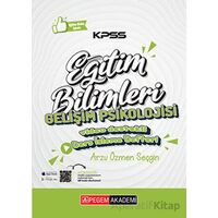 KPSS Eğitim Bilimleri Gelişim Psikolojisi Ders İzleme Defteri - Kolektif - Pegem Akademi Yayıncılık