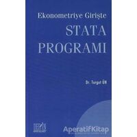 Ekonometriye Girişte Stata Programı - Turgut Ün - Derin Yayınları