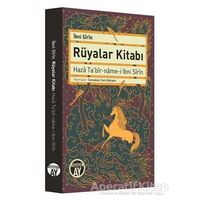 Rüyalar Kitabı - İbni Sirin - Büyüyen Ay Yayınları