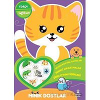 Minik Dostlar - Evinin Yanında Boyama Kitabı - Kolektif - Doğan Çocuk