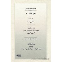 Bir Tesadüf - Osmanlıca - Savfeti Ziya - Gece Kitaplığı