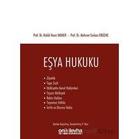 Eşya Hukuku - Haluk Nami Nomer - On İki Levha Yayınları
