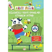 Akıllı Minik Eğlenceli Zeka Oyunları Etkinlik Kitabı 3-4 Yaş - E. Bahar Düzen - Mevsimler Kitap