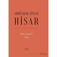 Yahya Kemale Veda - Abdülhak Şinasi Hisar - Everest Yayınları