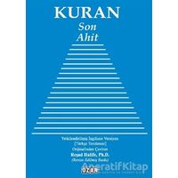 Kuran - Son Ahit - Reşad Halife - Ozan Yayıncılık