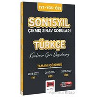 Yargı 2023 TYT-YGS-ÖSS Son 15 Yıl Çıkmış Sınav Soruları