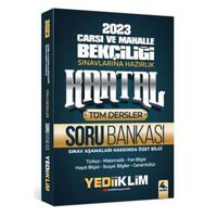 Yediiklim 2023 Çarşı ve Mahalle Bekçiliği Sınavlarına Hazırlık Kartal Soru Bankası