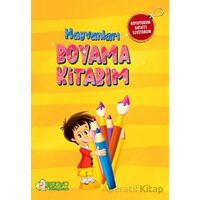Hayvanları Boyama Kitabım - Kolektif - Pırıltı Kitapları - Erkam