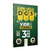 Benim Hocam 2023 DGS İleri Üçlü Video Çözümlü 3 Deneme