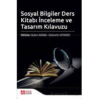 Sosyal Bilgiler Ders Kitabı İnceleme ve Tasarlama Kılavuzu - Kolektif - Pegem Akademi Yayıncılık