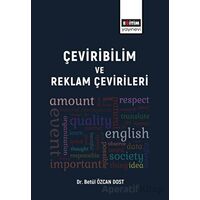 Çeviribilim Ve Reklam Çevirileri - Betül Özcan Dost - Eğitim Yayınevi - Bilimsel Eserler