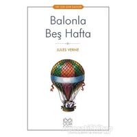 Balonla Beş Hafta - Jules Verne - 1001 Çiçek Kitaplar