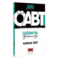 Yargı 2023 KPSS ÖABT Coğrafya Öğretmenliği Çek Kopart Yaprak Test