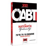 Yargı 2023 KPSS ÖABT Lise Matematik Öğretmenliği Tamamı Çözümlü 10 Deneme