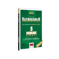 Yargı 2023 Kaymakamlık Sınavlarına Hazırlık Tamamı Çözümlü 5 Deneme Sınavı (5.Baskı)