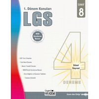 Üçgen Akademi 8. Sınıf LGS 4 lü Deneme - 1. Dönem Konuları