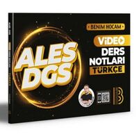 Benim Hocam ALES DGS Türkçe Video Ders Notları