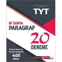 2022 TYT Bi Dünya Paragraf 20 Deneme - Kolektif - Pegem Akademi Yayıncılık