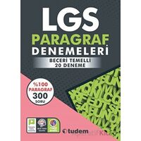 LGS Paragraf Denemeleri - Kolektif - Tudem Yayınları
