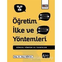 Öğretim İlke ve Yöntemleri - Onur Köksal - Eğitim Yayınevi - Ders Kitapları