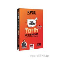 Yargı 2023 KPSS Genel Kültür Tarih Bilgi Yorum Tamamı Çözümlü 20 Deneme