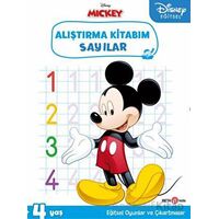 Disney Eğitsel Çıkartmalı Mickey Alıştırma Kitabım Sayılar - Kolektif - Beta Kids
