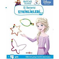 Disney Eğitsel Karlar Ülkesi El Becerisi Etkinlikleri Yazıya Hazırlık - Kolektif - Beta Kids