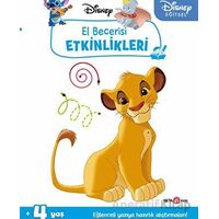 Disney Eğitsel Simba El Becerisi Etkinlikleri Yazıya Hazırlık - Kolektif - Beta Kids