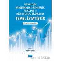 Psikolojik Danışmanlık ve Rehberlik, Psikoloji ve Diğer Sosyal Bilimlerde Temel İstatistik