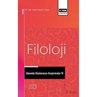 Filoloji Alanında Uluslararası Araştırmalar IV - Serkan Ertin - Eğitim Yayınevi - Bilimsel Eserler