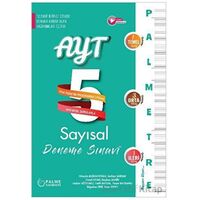 Palmetre AYT Sayısal 5 Deneme Sınavı - Kolektif - Palme Yayıncılık