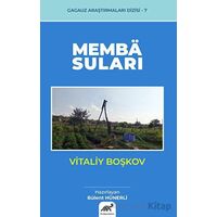 Vitaliy Boşkov-Memba Suları - Bülent Hünerli - Paradigma Akademi Yayınları