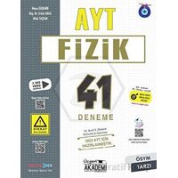 AYT Fizik 41 Deneme Sınavı Üçgen Akademi