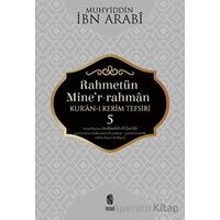 Rahmetün Miner-Rahman - Kuran-ı Kerim Tefsiri 5 - İbn Arabi - İnsan Yayınları
