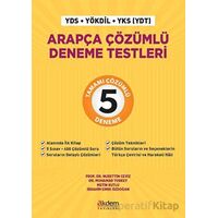 Arapça Çözümlü Deneme Testleri - Nurettin Ceviz - Akdem Yayınları