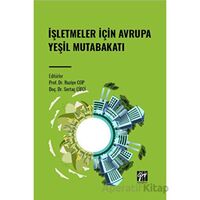 İşletmeler İçin Avrupa Yeşil Mutabakatı - Ruziye Cop - Gazi Kitabevi