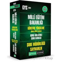 2025 GYS MEB Görevde Yükselme Sınavlarına Hazırlık Konu Anlatımlı Soru Bankası Şube Müdürlüğü Sayman