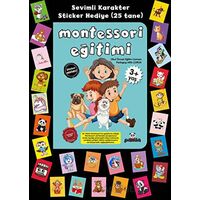 Stickerlı 3+ Yaş Montessori Eğitimi - Pedagog Afife Çoruk - Beyaz Panda Yayınları