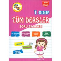 İlkokul 1.Sınıf Tüm Dersler Soru Bankası Atom Karınca Yayınları