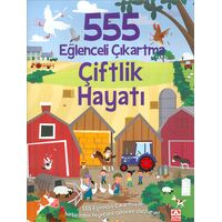 555 Eğlenceli Çıkartma Çiftlik Hayatı Altın Kitaplar